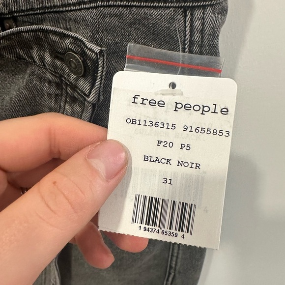 NWT- WE THE FREE PARKER WRAP DENIM SKIRT - Picture 4 of 5